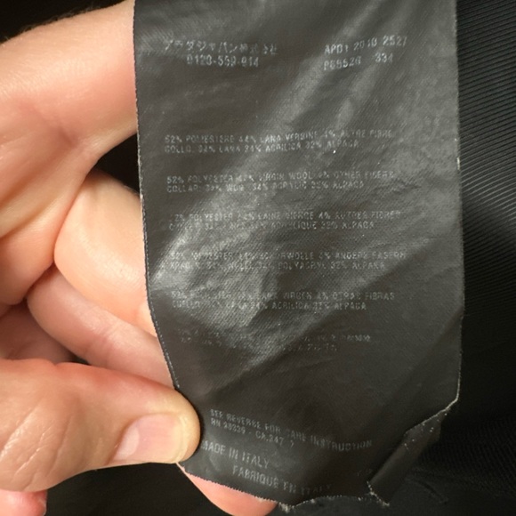 Prada Coat. Black. Size 38. Women’s small - Picture 9 of 16